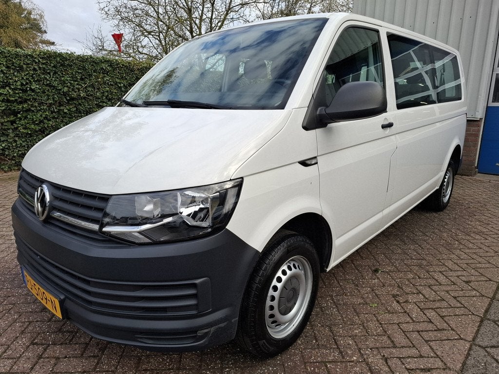 Volkswagen Transporter Kombi 2.0 TSI L2H1 9-PERSOONS MARGE B, Auto's, Volkswagen, Stof, Gebruikt, 2500 kg, Wit