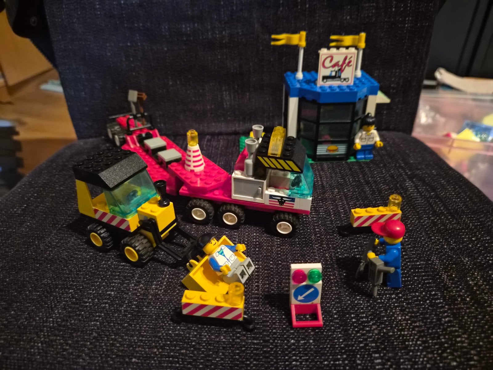LEGO 6329 Truck Stop Café Compleet + Instructie Vintage 1998, Gebruikt, Overige thema's, Lego, Compleet