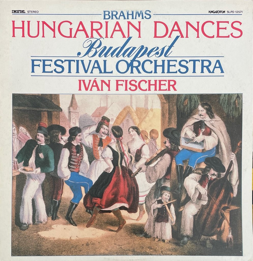 Johannes Brahms - Hungarian Dances, LP, Kamermuziek, Brahms, Ophalen of Verzenden