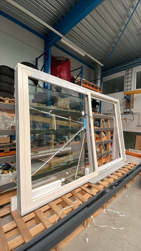 Kunststof schuifpui voor in woning, Kunststof, 225 cm of meer, Nieuw, Ophalen of Verzenden