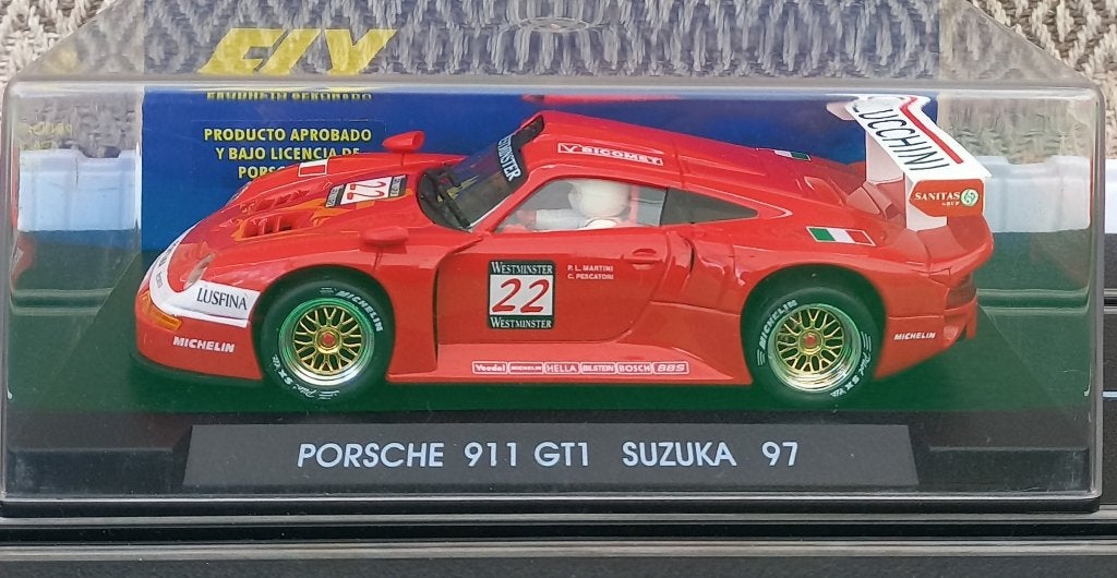 FLY Slotcar Porsche 911 GT1, Overige merken, Racebaan, Nieuw, Ophalen of Verzenden