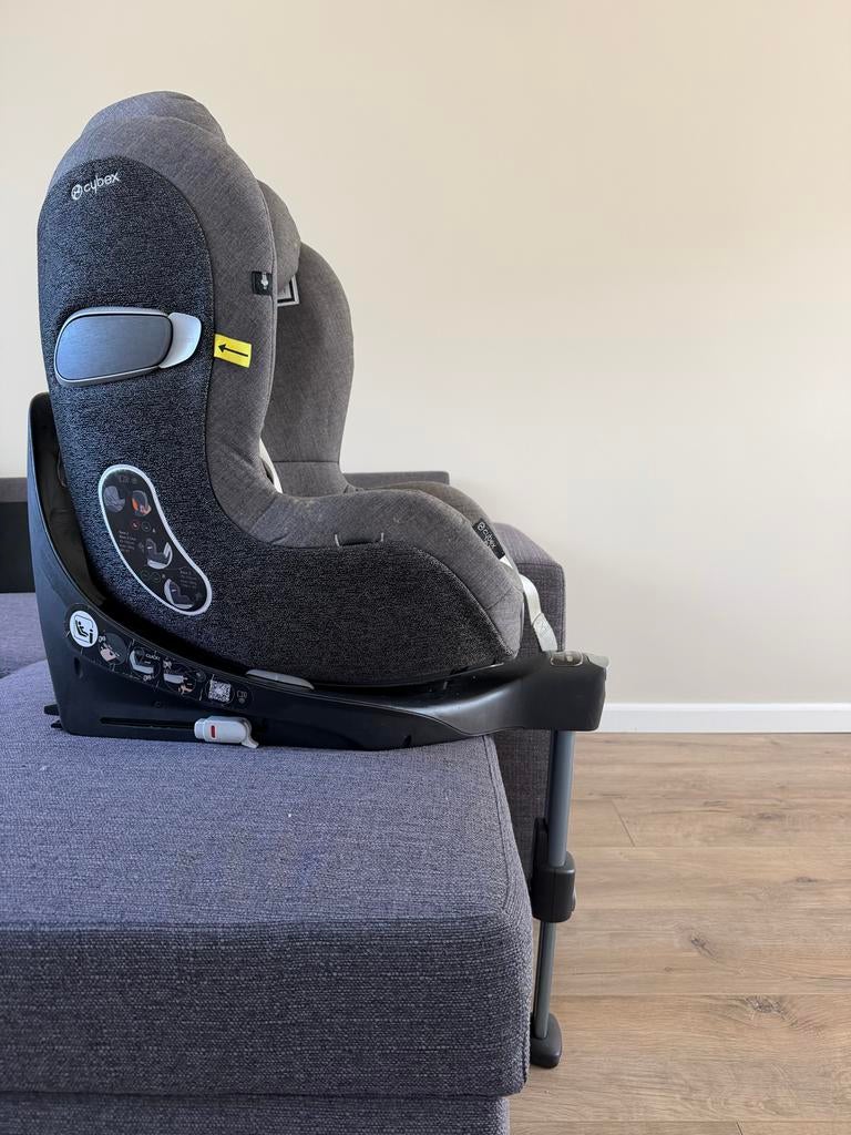 Cybex Sirona Z i-Size Plus autostoel + Base Z kleur, 0 t/m 18 kg, Verstelbare rugleuning, Zo goed als nieuw, Isofix