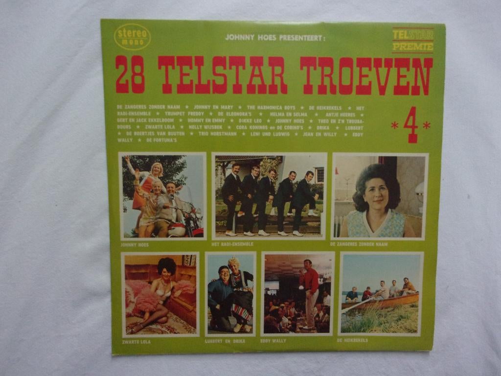 28 Telstar troeven vol 4 LP, Ophalen of Verzenden, Gebruikt, 12 inch, Levenslied of Smartlap