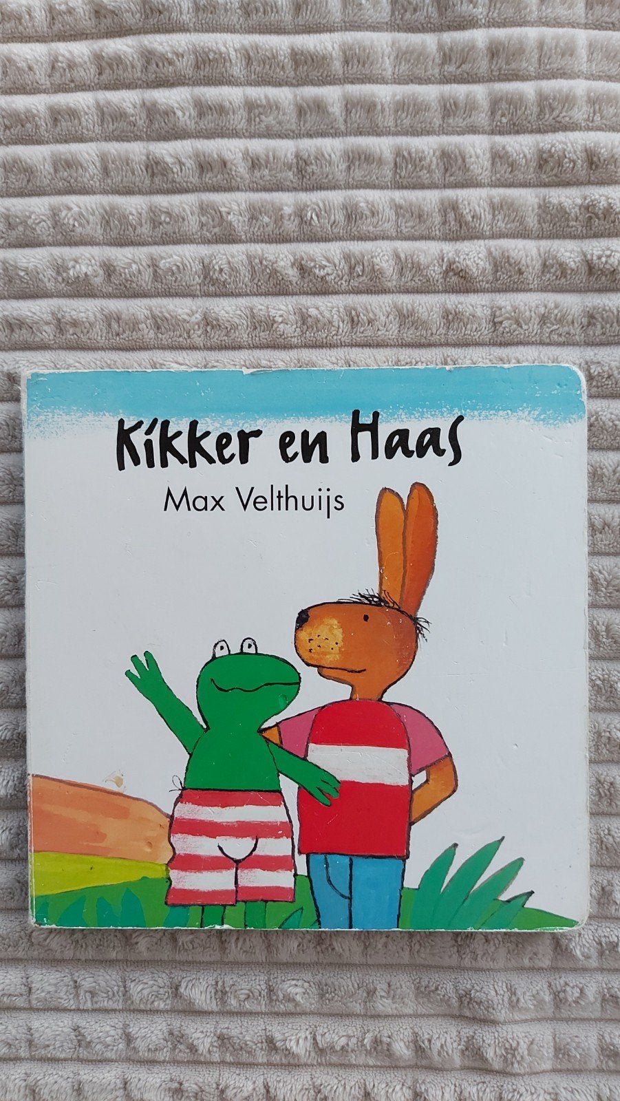 Kikker en Haas - Max Velthuijs (Gebruikt), Boeken, Ophalen of Verzenden, Gelezen, Max Velthuijs