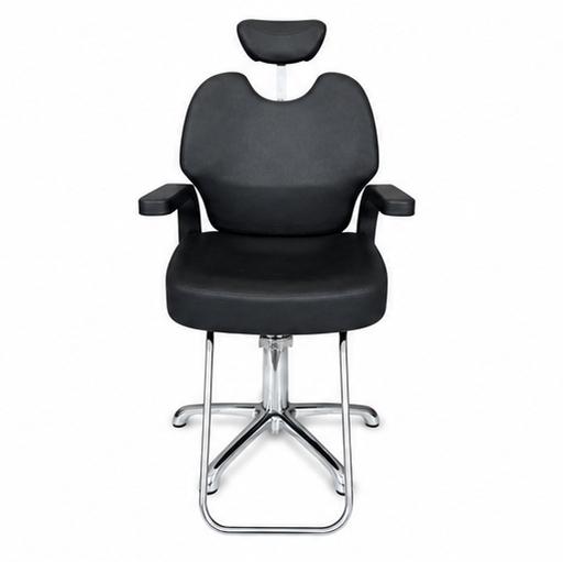 Alpedia Kapperstoel - Comfort en Stijl voor uw Salon, Ophalen, Zwart, Eén