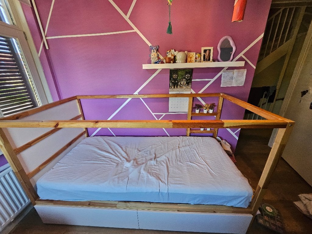 Bed voor kinderen, Kinderen en Baby's, Kinderkamer | Stapelbedden en Hoogslapers, Ophalen, Gebruikt, Overige typen