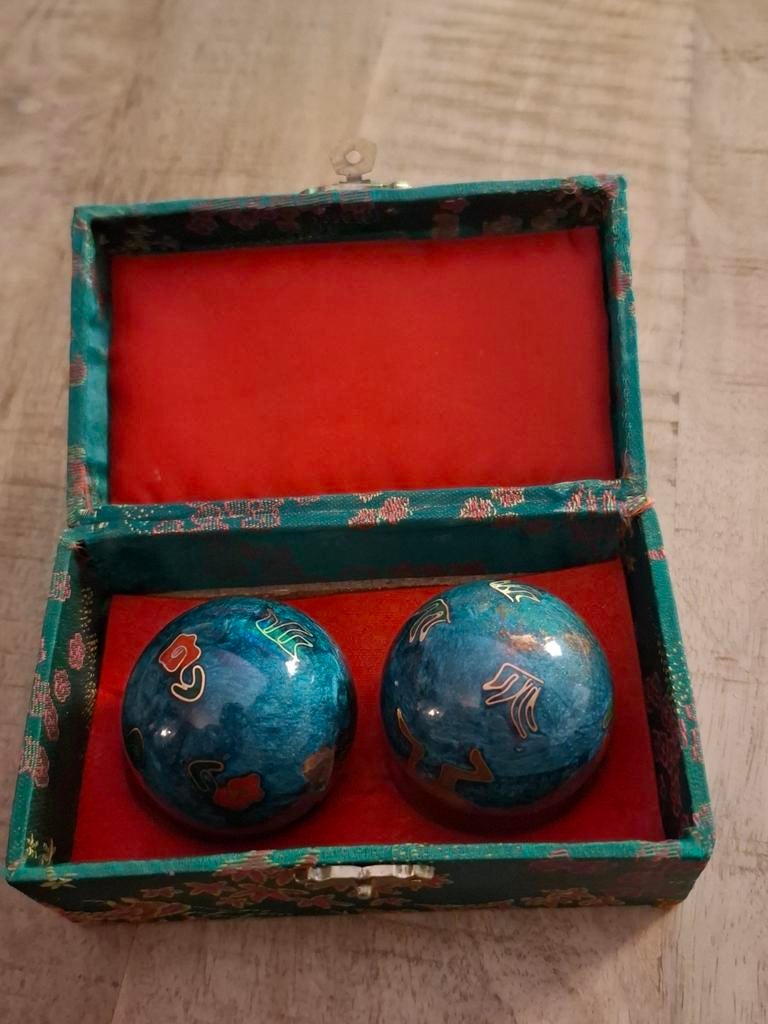 Chinese gezondheidsballen (Baoding ballen) - beschadigd, Ophalen of Verzenden