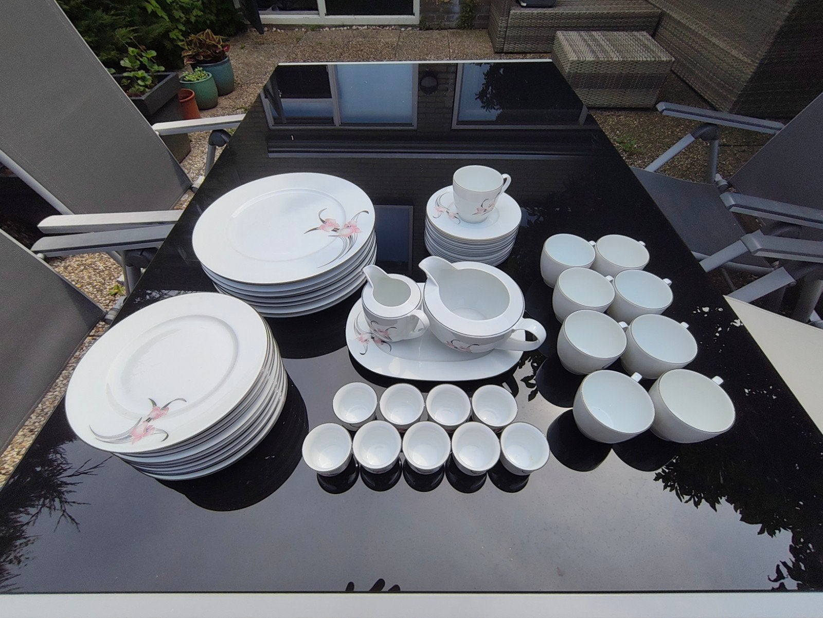 51-delig Marienburg Atelier Collection Servies Set, Ophalen, Zo goed als nieuw, Overige stijlen, Porselein
