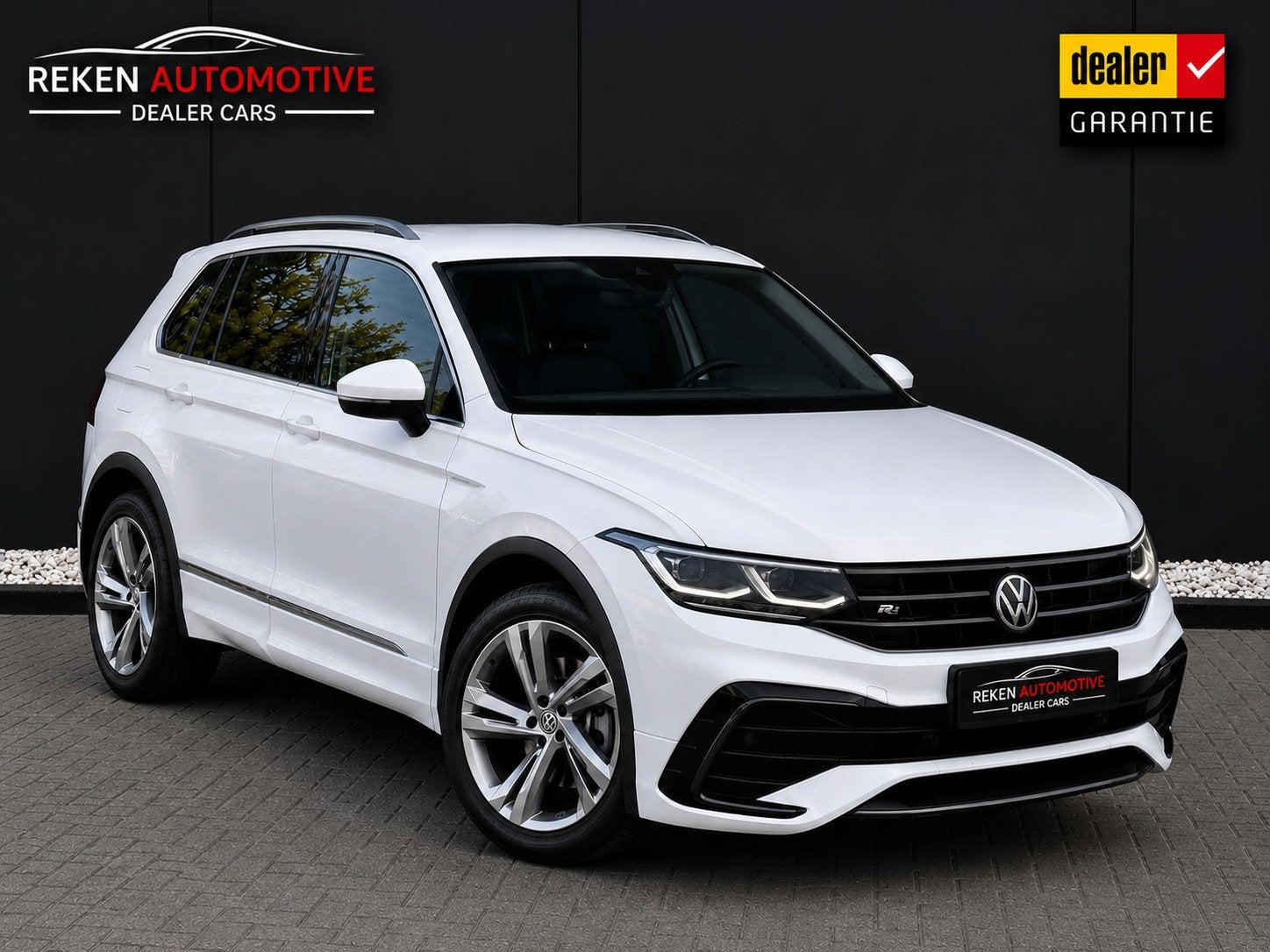 Volkswagen Tiguan 1.4 TSI eHybrid R-Line Virtual Carplay Acc, 4 cilinders, Met garantie (alle), Wit, Hybride Elektrisch/Benzine