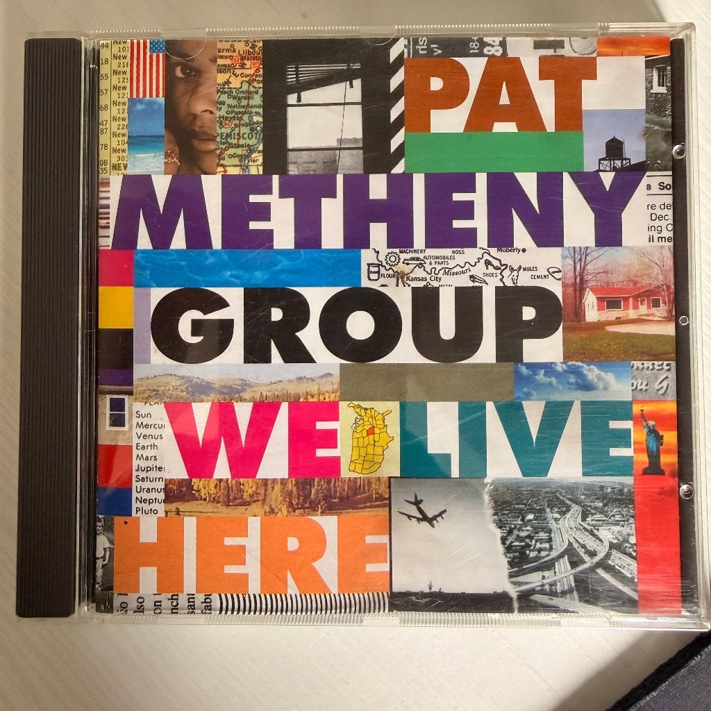 Pat Metheny Group ‎– We Live Here, Ophalen of Verzenden, 1980 tot heden, Zo goed als nieuw, Jazz