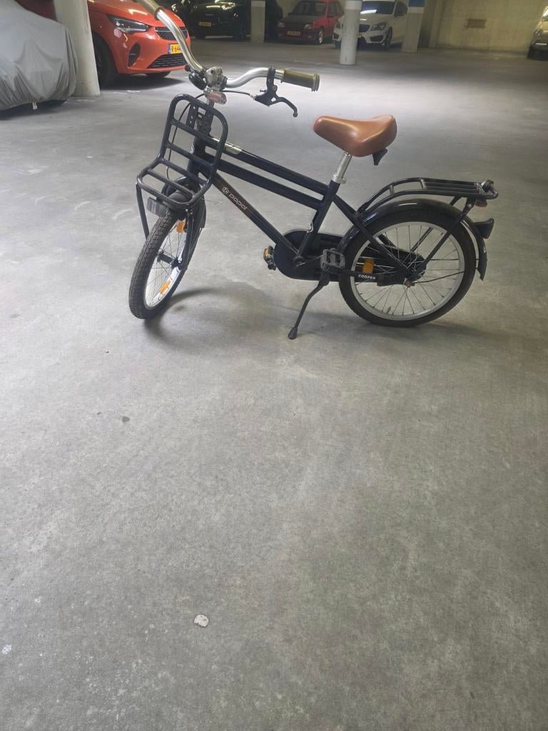 Mooie zwarte vouwfiets - Compact en in goede staat, Ophalen of Verzenden