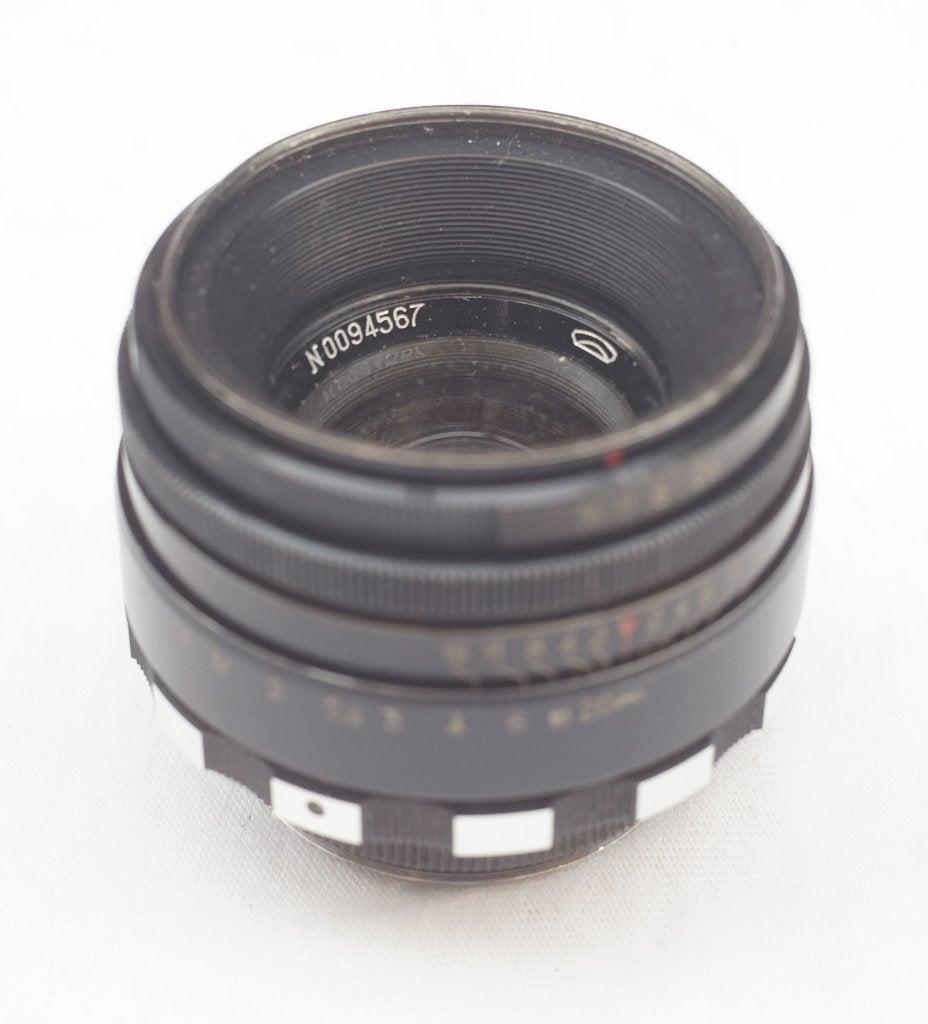Helios-44-2 zebra (Soviet Biotar copy) serienr. 0094567 !!, Ophalen of Verzenden, 1960 tot 1980, Lens of Lenzen