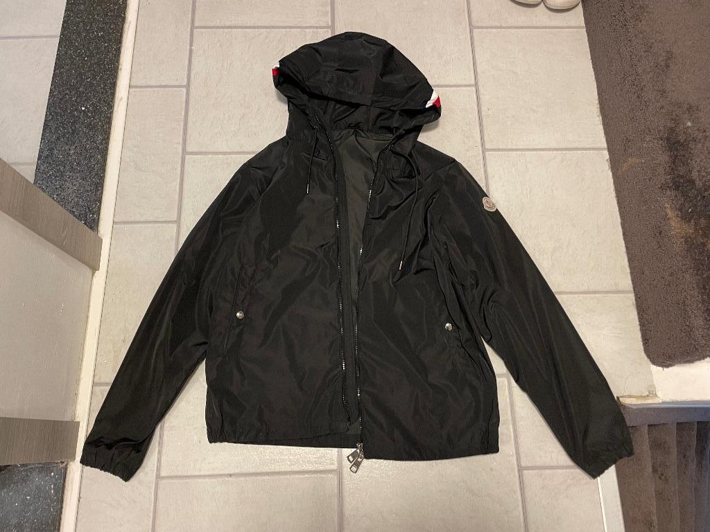 Moncler grimpeur jas, Ophalen of Verzenden, Zo goed als nieuw, Zwart
