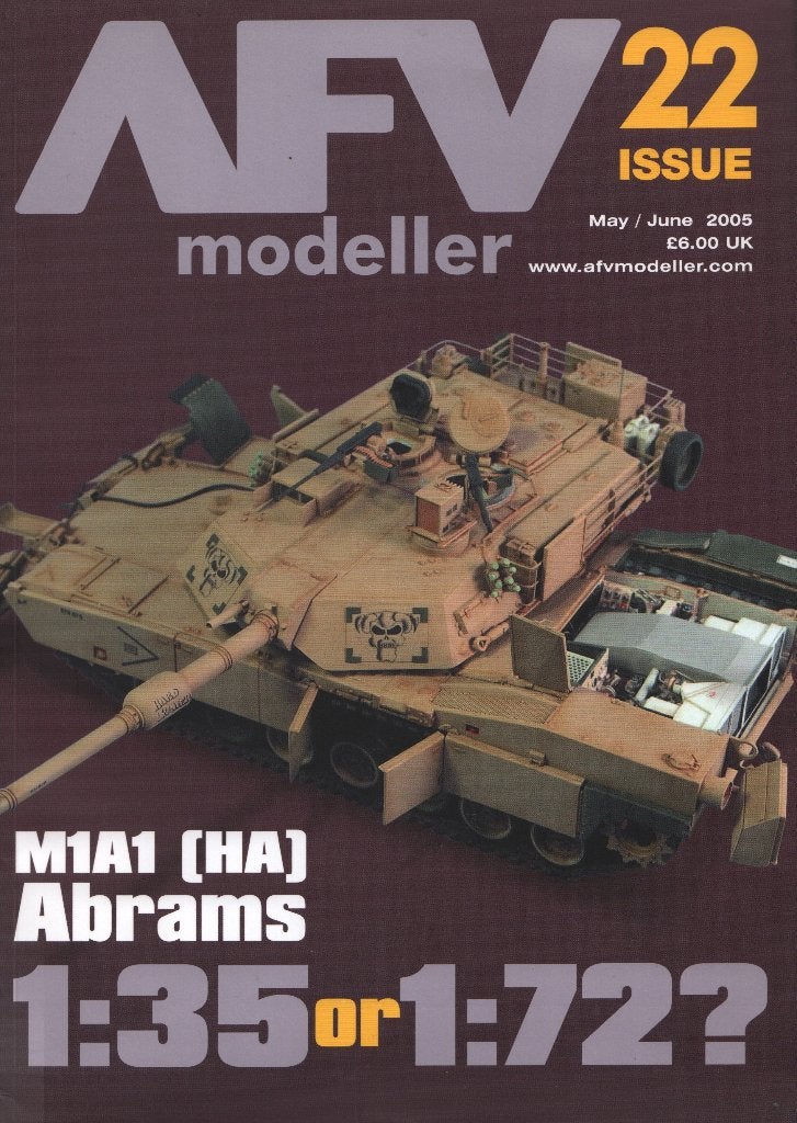 AFV Modeller magazine No 22, Ophalen of Verzenden, 1:32 tot 1:50, Auto, Overige merken