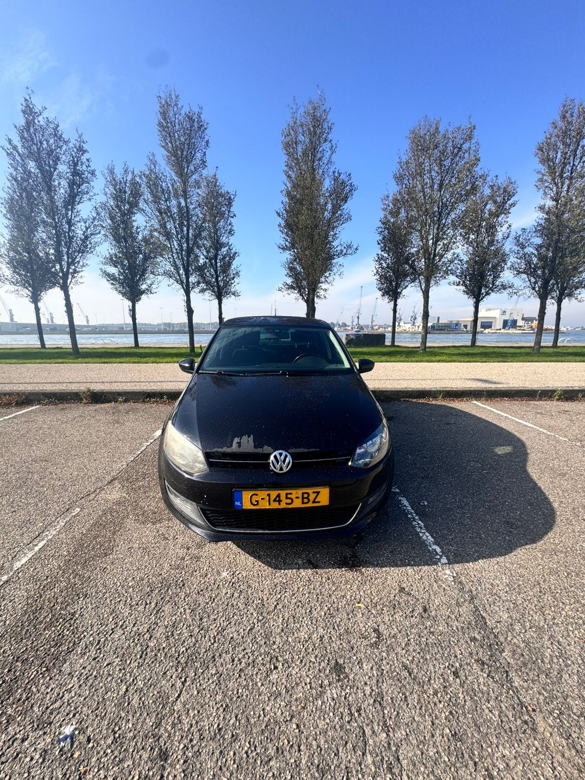 Volkswagen Polo 1.2 51KW 2011 Zwart, Voorwielaandrijving, 967 kg, 40 €/maand, 1198 cc