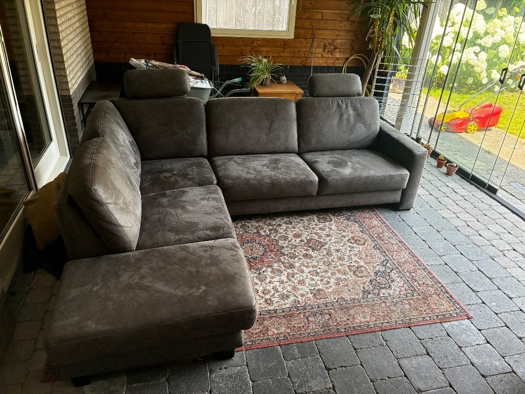 Hoekbank, Ophalen, 250 tot 300 cm, Hoekbank, Zo goed als nieuw