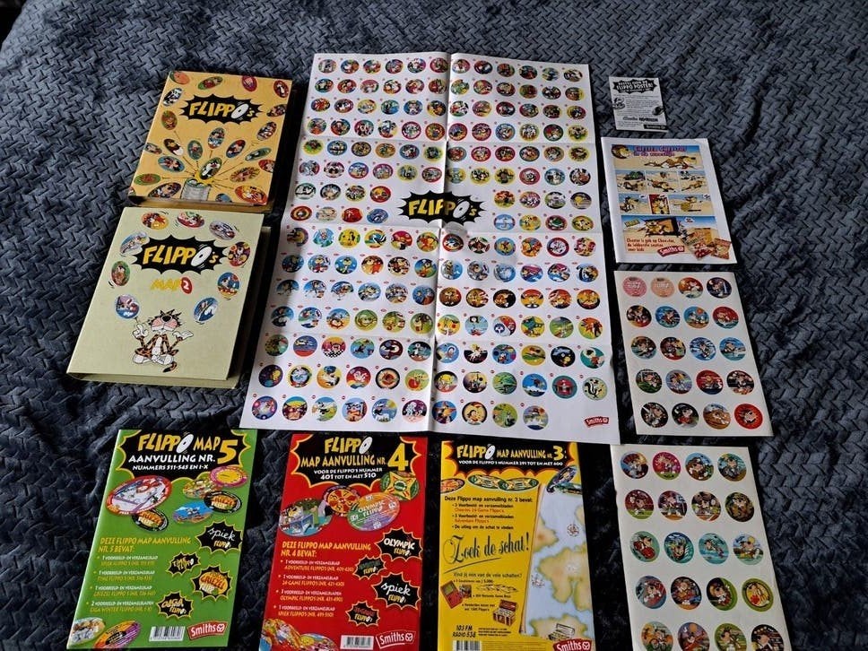 Verzamelaars opgelet! Complete Flippo verzameling, Ophalen of Verzenden, Chester Cheetos, Verzameling, Met verzamelmap(pen)