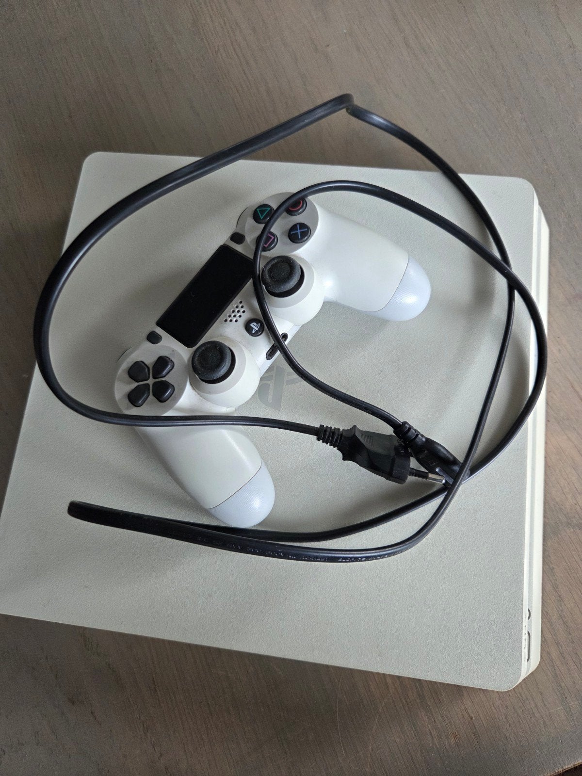 PlayStation 4 Slim met controller en kabel, Ophalen, Met 1 controller, Slim, 500 GB