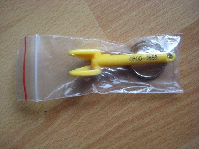 ANWB praatpaal vintage sleutelhanger, Verzenden, Nieuw, Merk