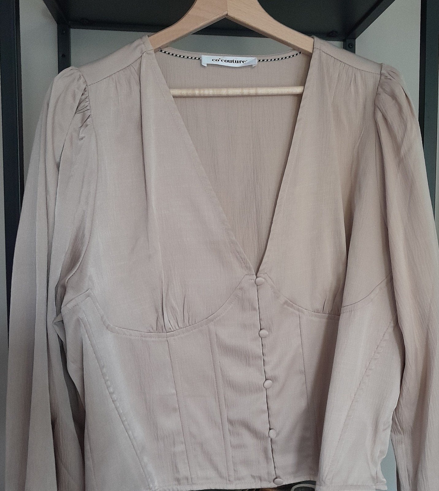 CO'COUTURE Beige Blouse maat XL, Beige, Maat 46/48 (XL) of groter, Co'couture, Ophalen of Verzenden