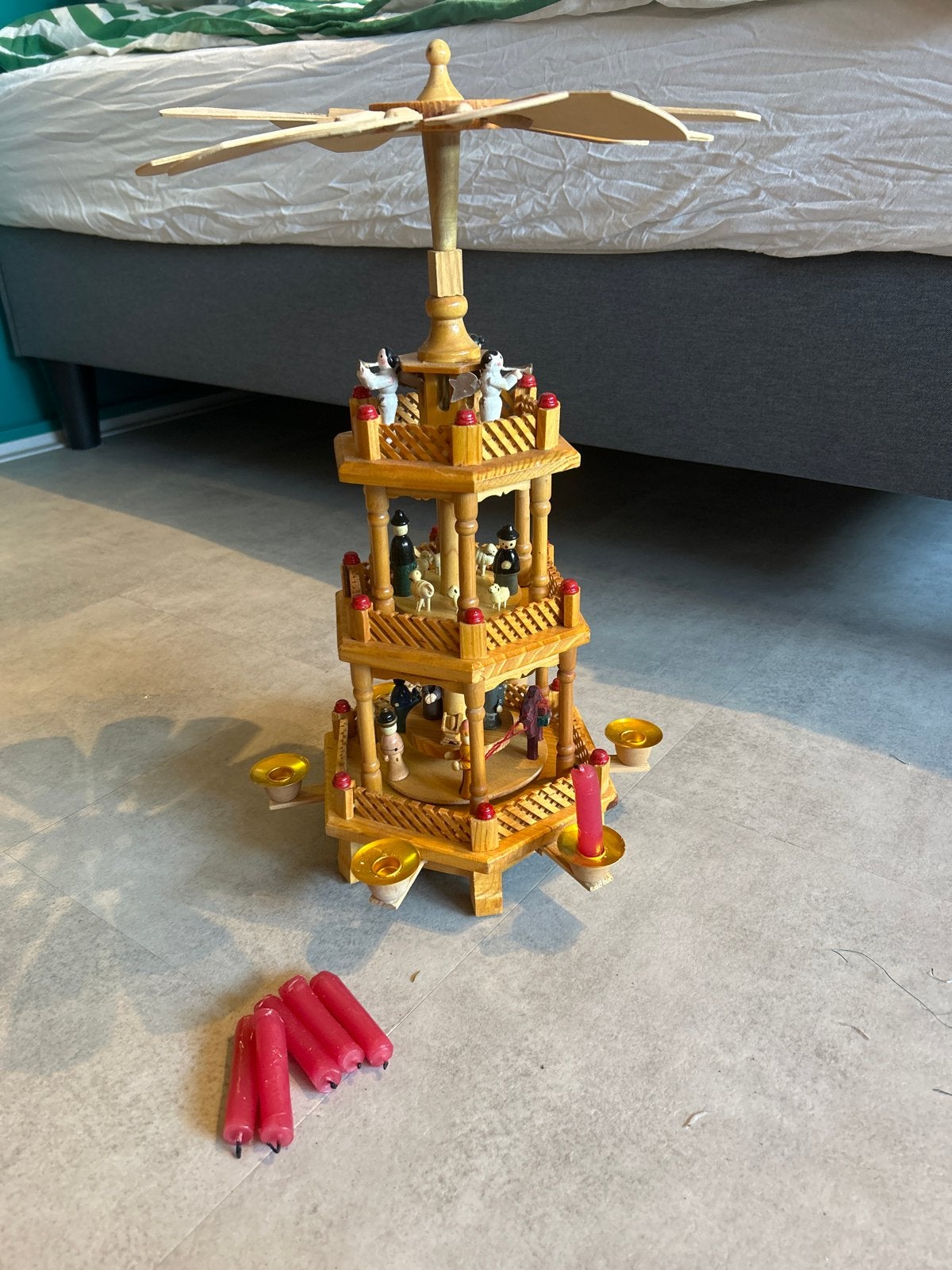 Vintage Kerstpiramide, Diversen, Ophalen