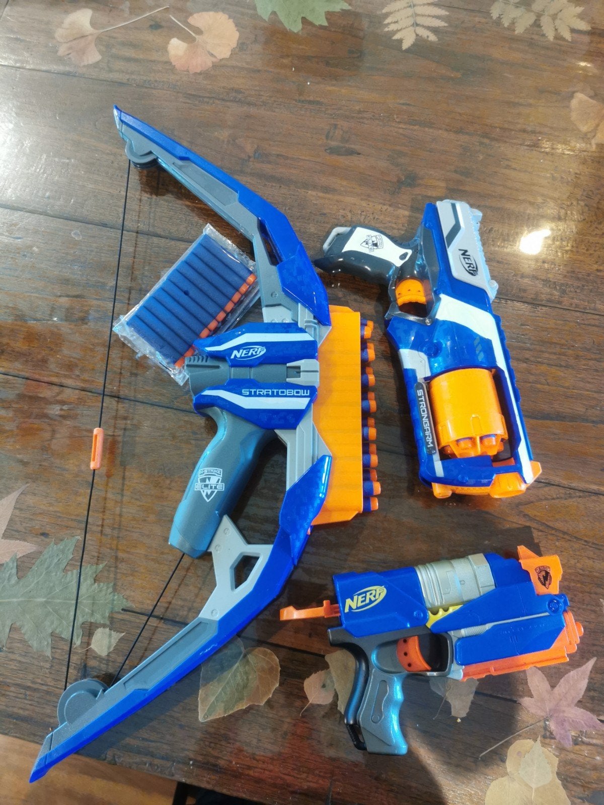 nerf pistolen, Ophalen of Verzenden, Gebruikt