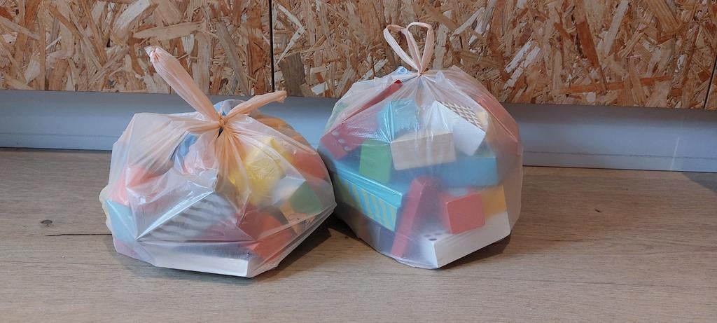 Grote zakken met diverse bouwblokken, Kinderen en Baby's, Speelgoed | Bouwstenen, Ophalen of Verzenden, Gebruikt, Overige merken