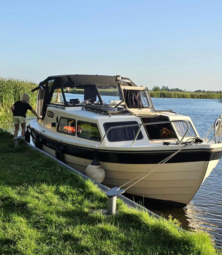Goed onderhouden Noorse sloep, vaarklaar, zgan motor,, Watersport en Boten, Motorboten en Motorjachten, Diesel, Sloep, Zo goed als nieuw