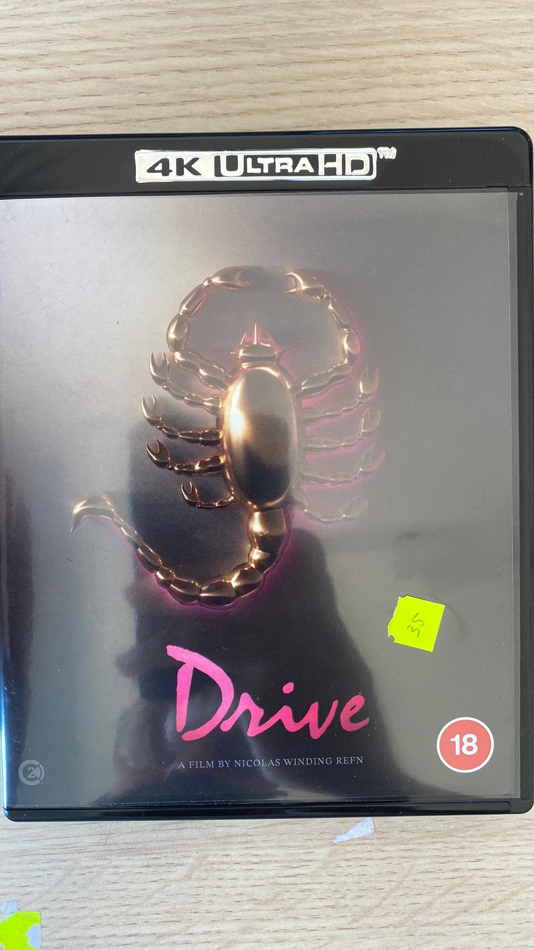 Drive 4K blu ray uhd, Ophalen of Verzenden, Zo goed als nieuw, Actie