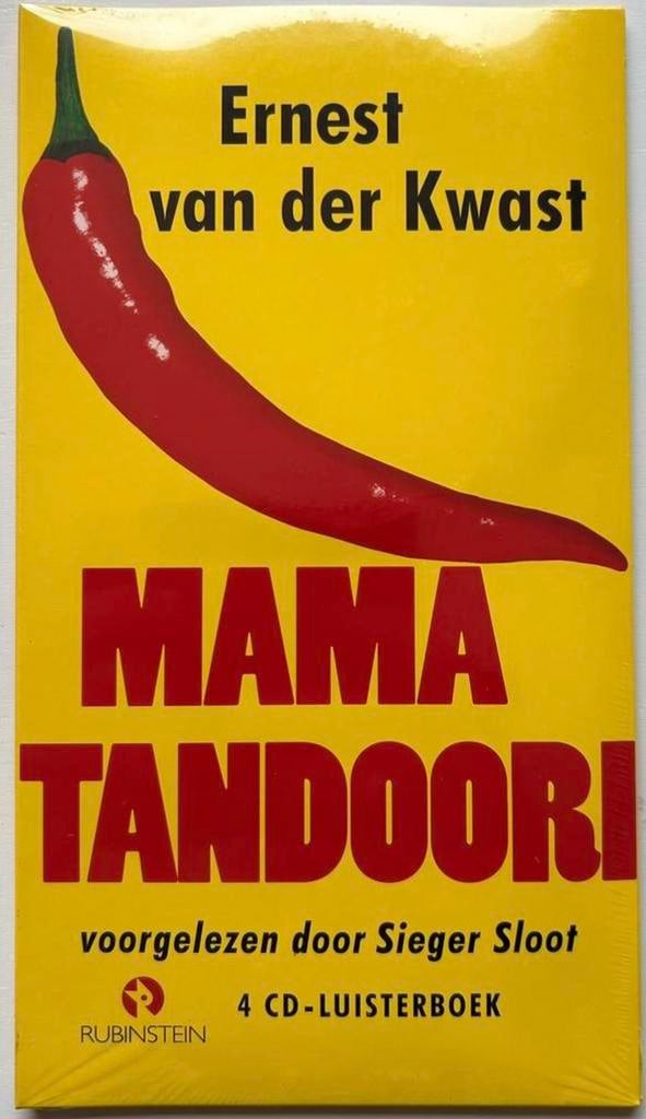 Ernest van der Kwast - Mama Tandoori NIEUW en GESEALD 4 CD’s, Boeken, Ophalen of Verzenden