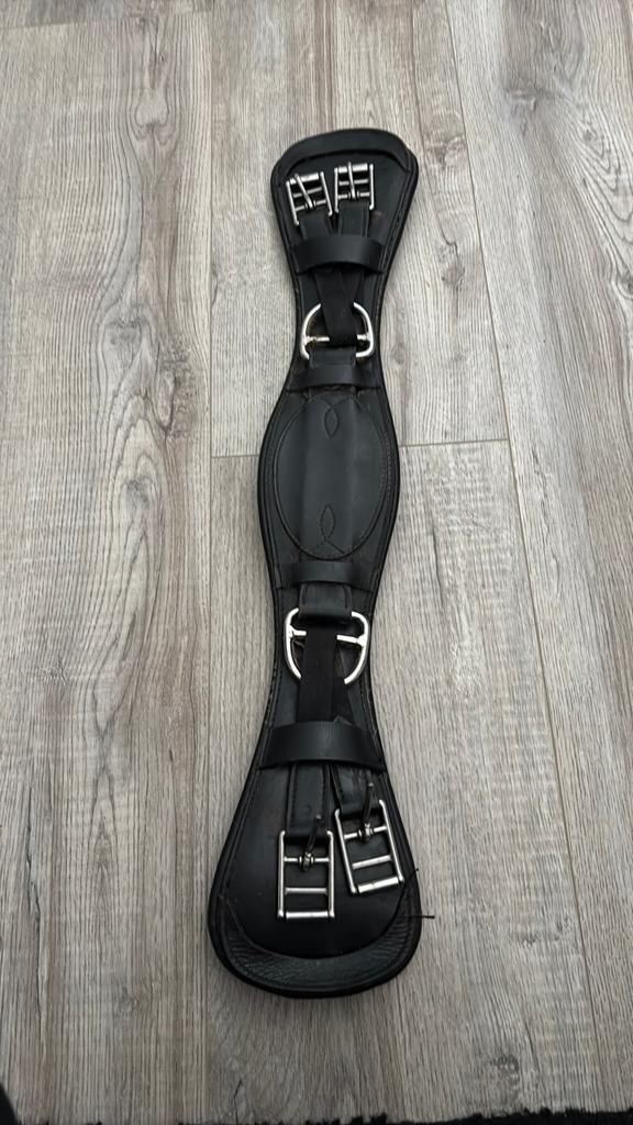 Dressuursingel leer 72 cm, Dieren en Toebehoren, Ophalen of Verzenden, Zo goed als nieuw