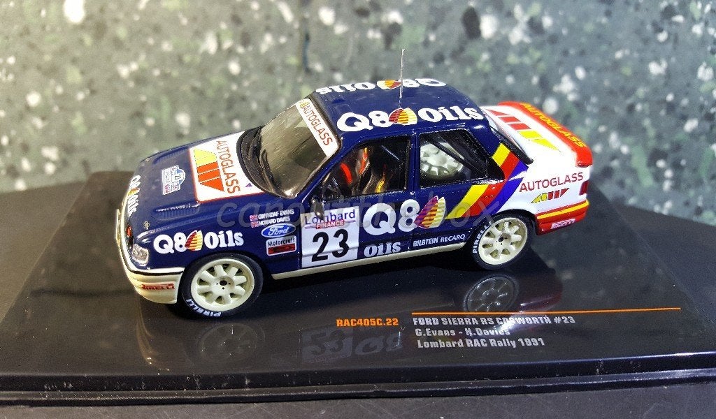 Ford Sierra RS Cosworth #23 1:43 Ixo V800, Verzenden, Nieuw, Auto, Overige merken