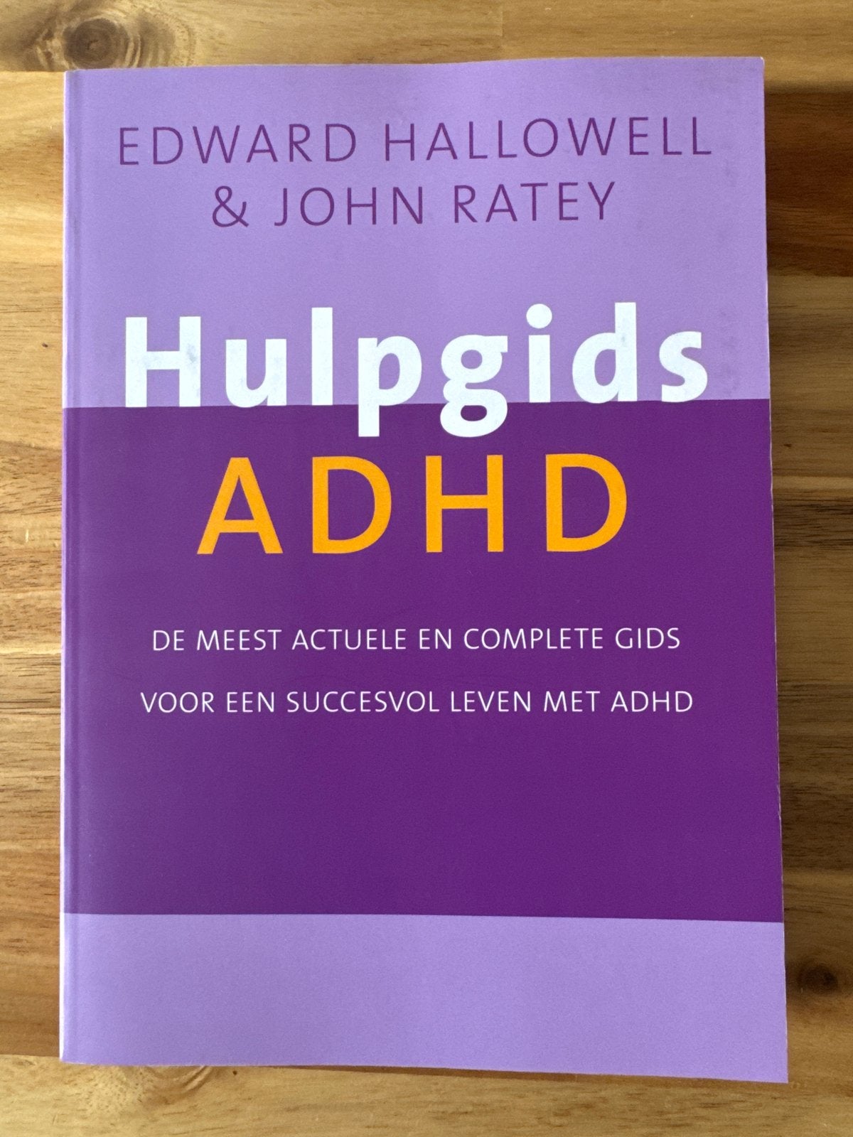 Hulpgids ADHD: Succesvol leven met ADHD, Ophalen of Verzenden, Zo goed als nieuw