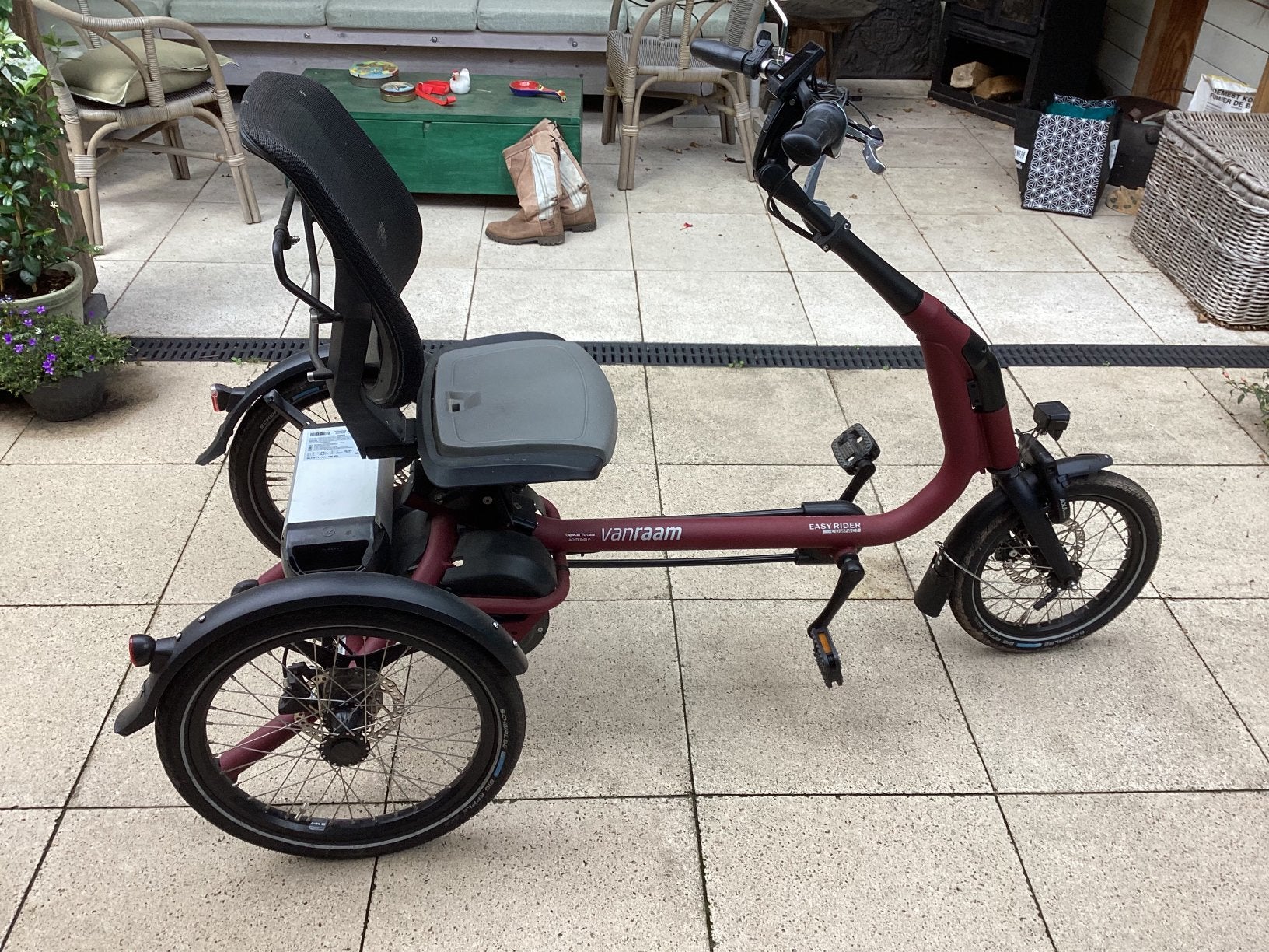 Elektrische driewieler van Raam easy rider compact, Ophalen, Zo goed als nieuw