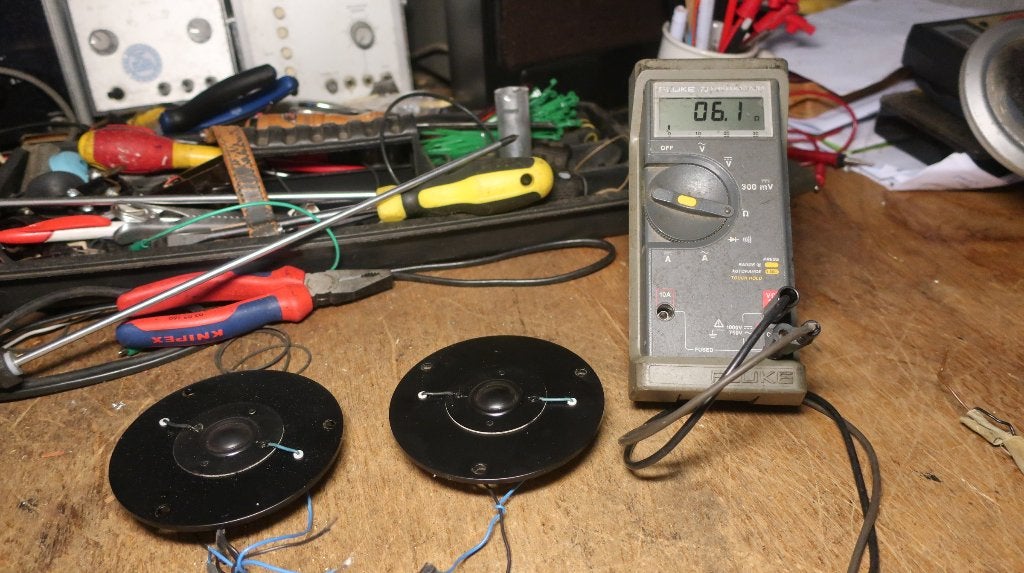 KEF T27 2 maal Goed (Meter), Gebruikt, Overige typen, Ophalen of Verzenden, KEF