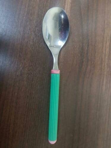 vintage lepel, Ophalen of Verzenden, Gebruikt, Overige materialen, Bestek