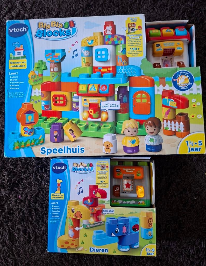 Vtech bla bla blocks, Ophalen of Verzenden, Zo goed als nieuw, Taal en Lezen, Met licht