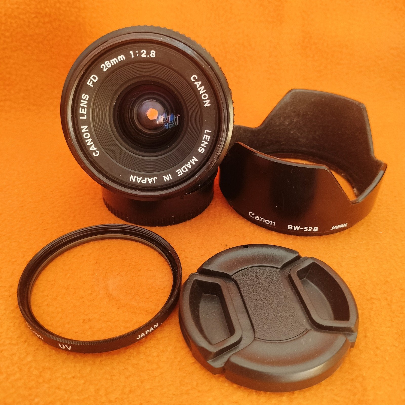 Canon FD 28mm 2.8 lens groothoeklens, Canon, Canon FD, Zo goed als nieuw, Groothoeklens
