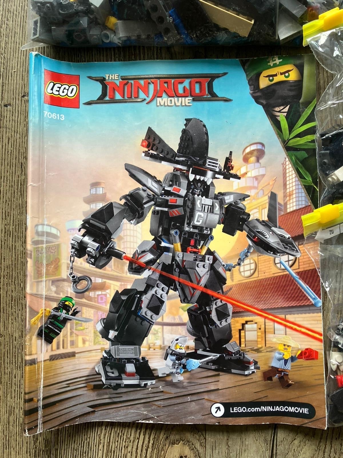 Lego Ninjago Movie Garma Mecha Man 70613 compleet, Kinderen en Baby's, Speelgoed | Duplo en Lego, Gebruikt, Lego, Ophalen of Verzenden