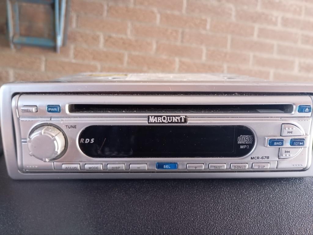Marquant Radio CD MP3 MCR-678 - Werkt perfect, Ophalen of Verzenden, Gebruikt