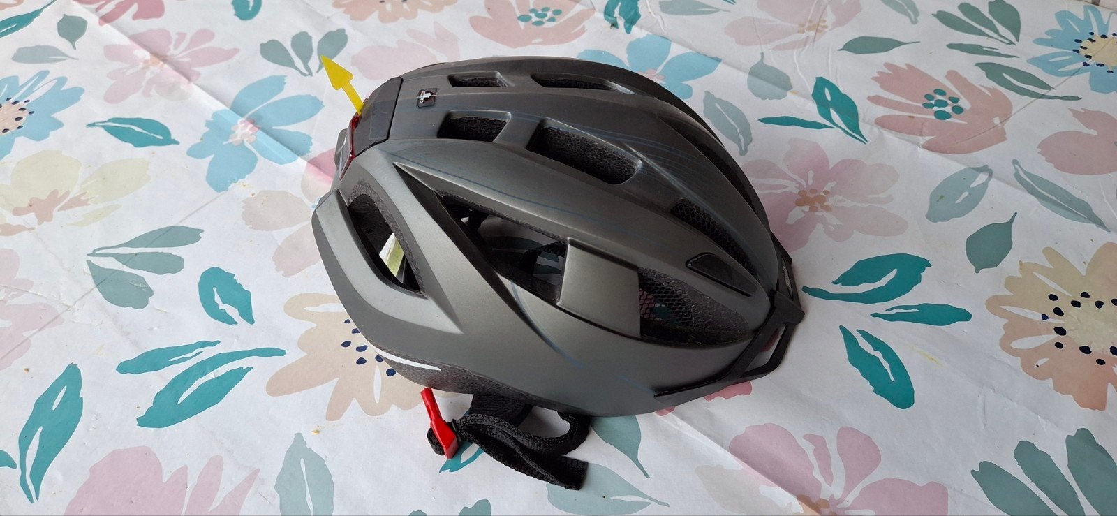 Fietshelm met verlichting, maat S/M (54-59cm), Ophalen of Verzenden, Gebruikt, M, Heer of Dame