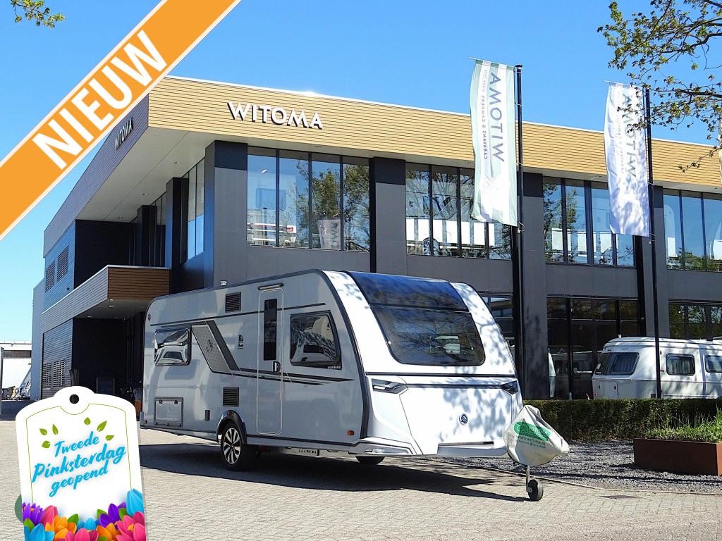 Knaus Sudwind Black Selection 2de pinksterdag open huis, Caravans en Kamperen, Caravans, Bedrijf, Overige typen, 6 tot 7 meter