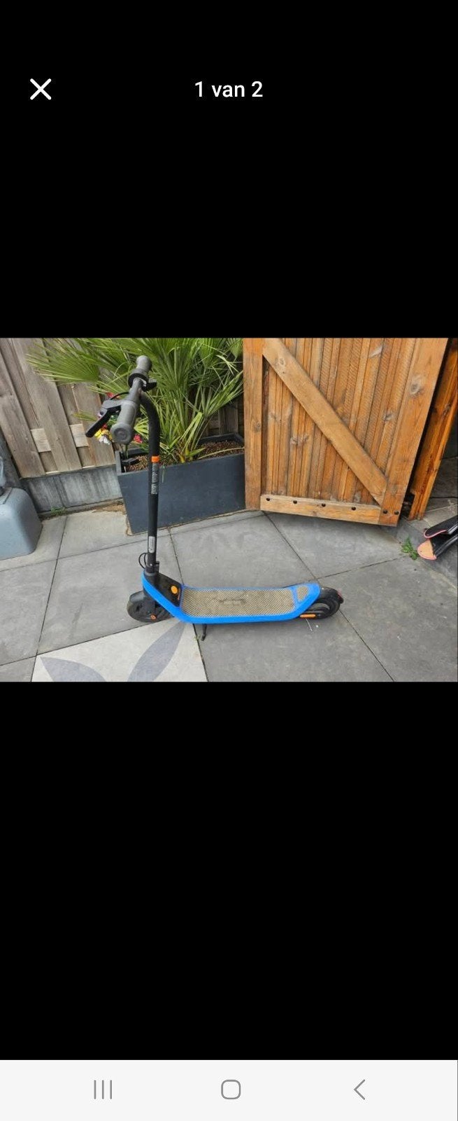Ninebot elektrische kinderstep - max 18 km/u, Fietsen en Brommers, Steps, Ophalen of Verzenden, Gebruikt, Elektrische step (E-scooter)