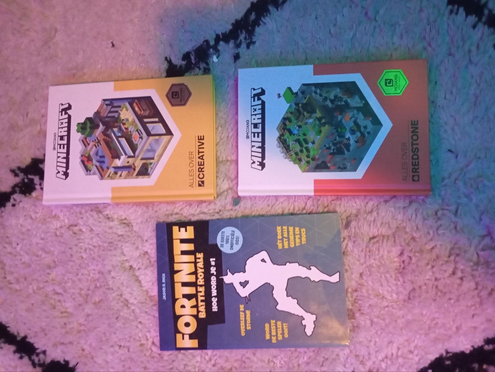 3 boeken – 2 Minecraft-boeken + Fortnite-boek, Ophalen of Verzenden