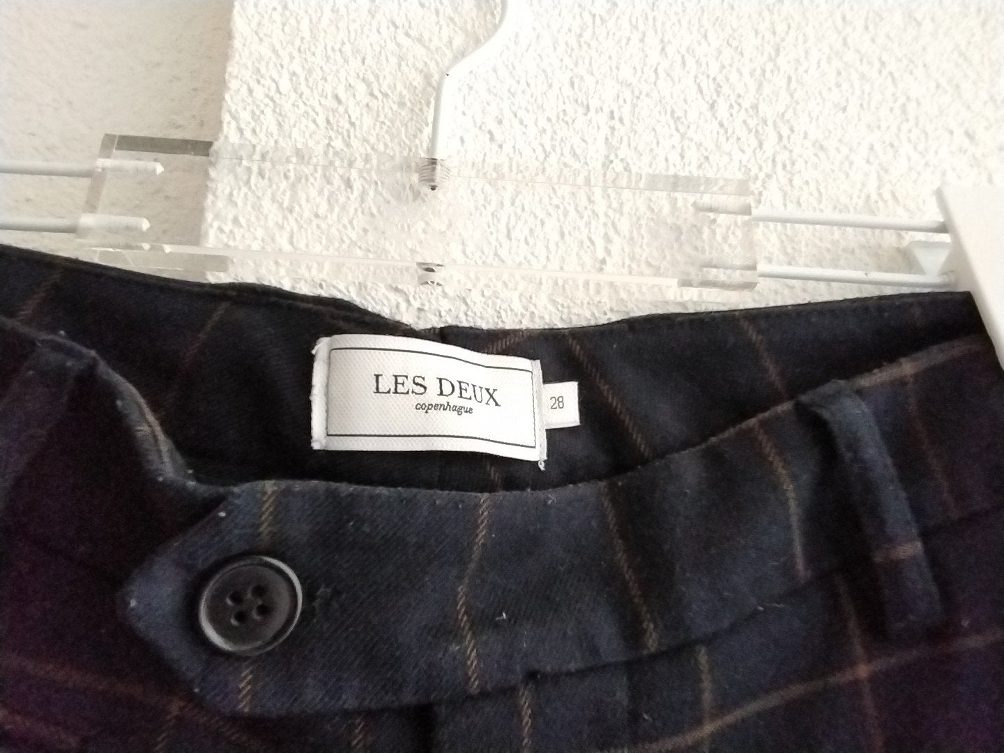 Les Deux pantalon, Ophalen of Verzenden, Zo goed als nieuw, Blauw