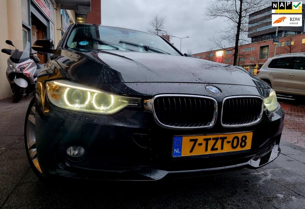 BMW 3-serie 316i High Executive M-pakket Leer Automaat Gr Na, Automaat, Gebruikt, Euro 6, 4 cilinders