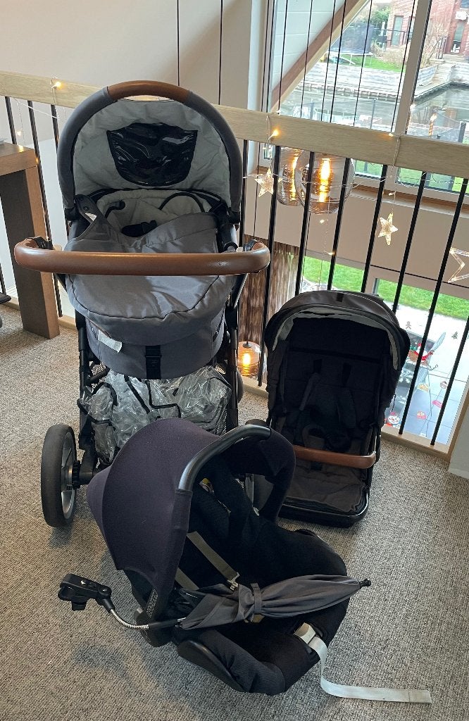 Kinderwagen/combiwagen compleet, Ophalen, Gebruikt, Combiwagen, Met reiswieg