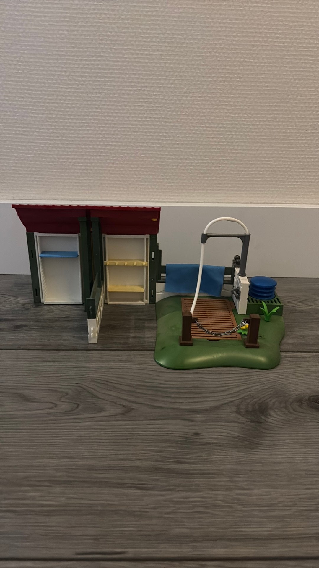 Playmobil spuitplaats voor paarden, Gebruikt, Complete set, Overige typen, 1.2.3