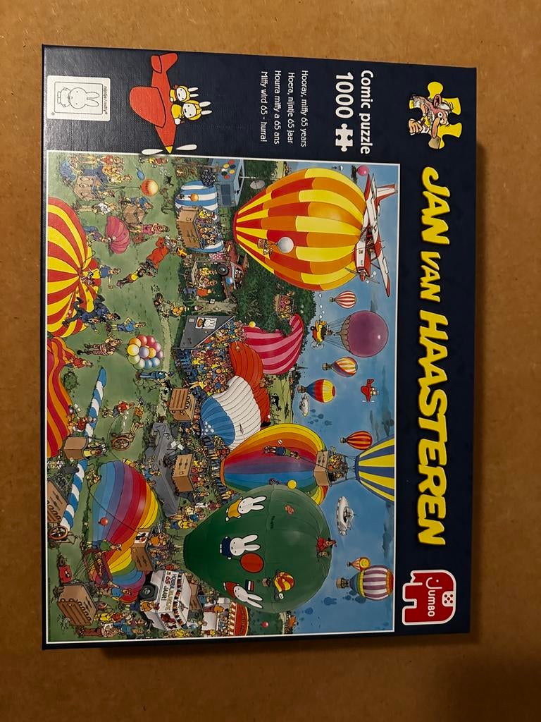 Jan van Haasteren, Hobby en Vrije tijd, Denksport en Puzzels, Ophalen, Minder dan 500 stukjes, Zo goed als nieuw