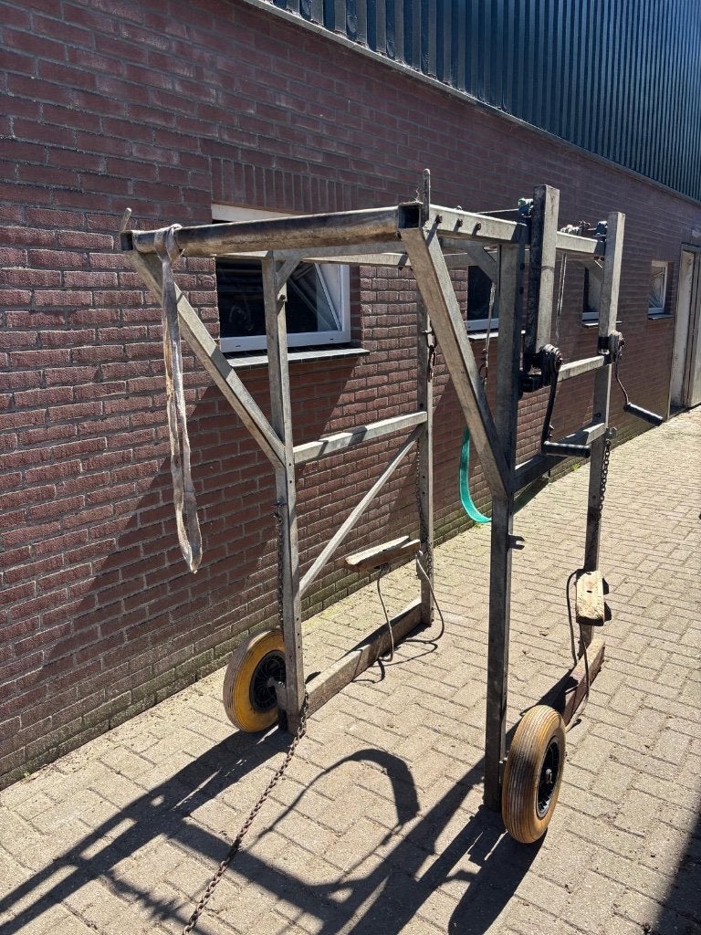 Verrijdbare bekapbox, Ophalen, Gebruikt